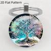 Portachiavi con Ciondolo Elegante Motivo Albero della Vita: Stiloso, Creativo e Personalizzato