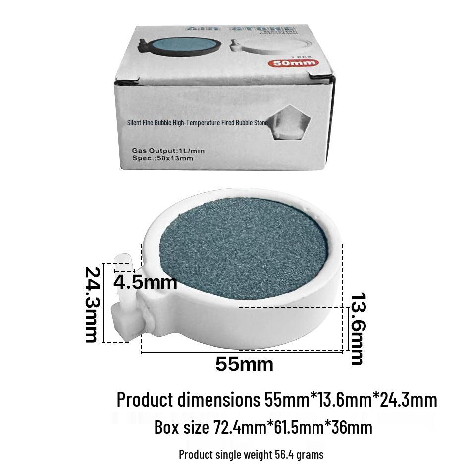 Low-Pressure Aquarium Air Stone for Fish Tank Aeration