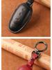 Premium Cowhide Genuine Leather Key Case for L9 Model - Ideal Car Key Protector