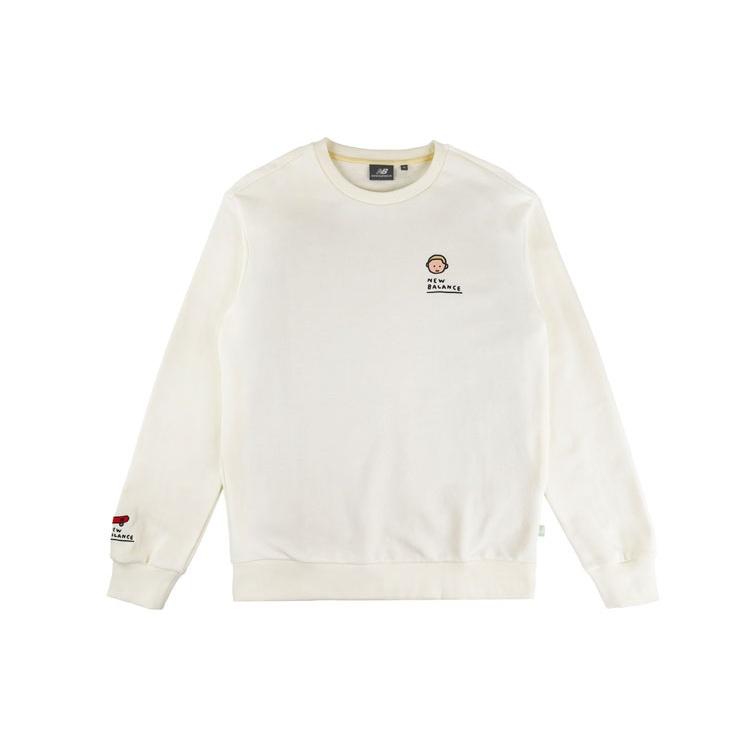 New Balance x Zero Per Zero Graphic Pullover Asia Sizing White Men s NCA47111-IV XXL