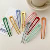 Hair Fork U Shape Hair Jewelry Alloy Girls Hair Stick for Daily Wear