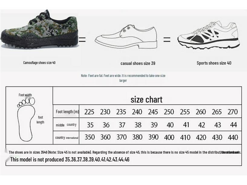 Unisex Camouflage Training & Hiking Shoes