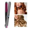 Hair Straightening Ceramic Heating Plate Straightener LCD 12 Gear Temperature Control