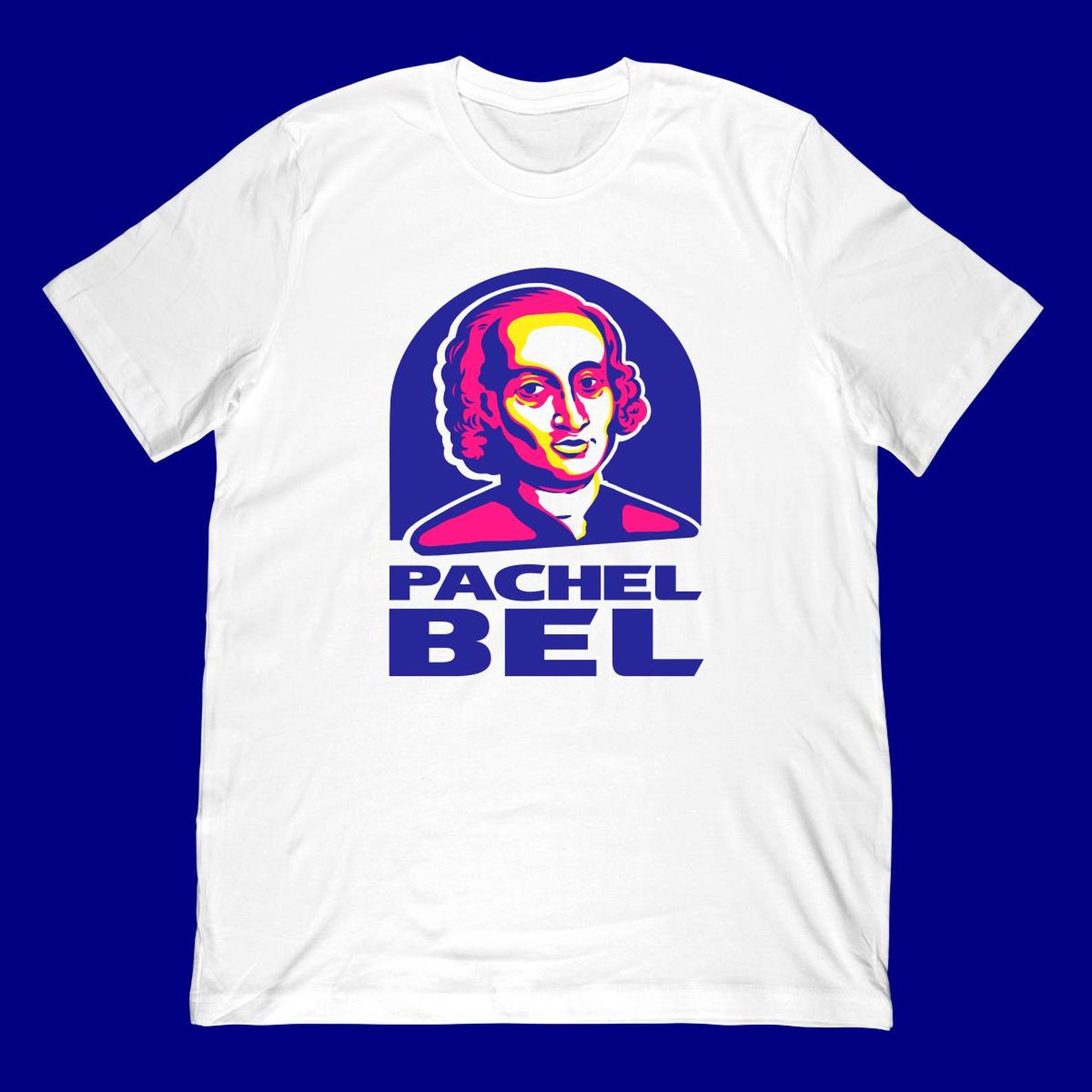 Pachelbel Taco Parody T-Shirt | Funny Baroque Composer Music Design 3XL