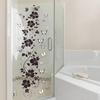 Modern Style Black Floral Vine And Butterfly Wall Sticker, for Self-Adhesive Removable Decoration on Plastic Surfaces in Bedrooms, Living Rooms