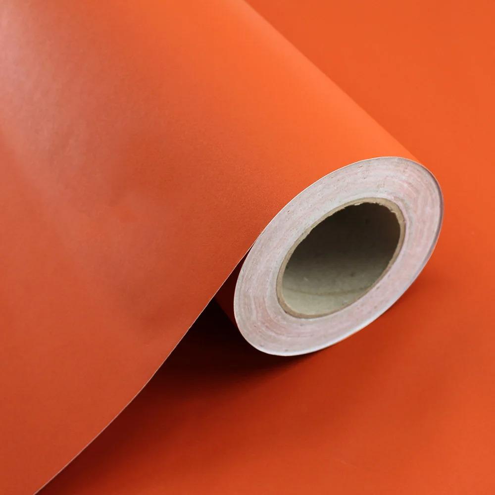 White Stickers waterproof matte wallpaper vinyl self-adhesive sticker for wall furniture living room touch paper home decoration