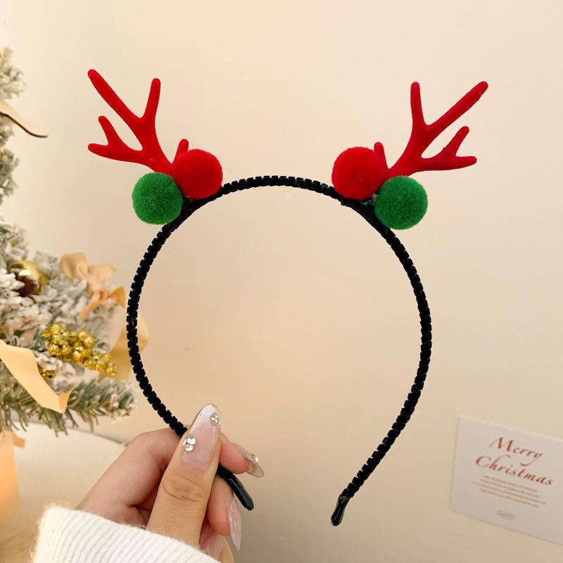 Serre-tête à bois de Noël pour enfants - Accessoire festif pour les fêtes