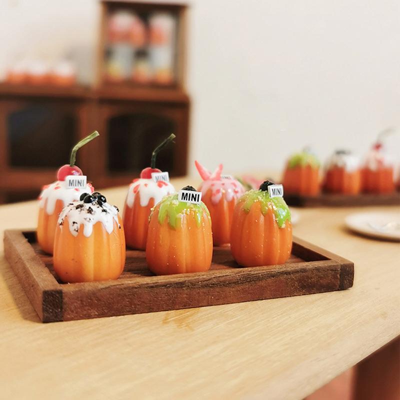 

4 шт. 1/12 Кукольный домик Симуляция Мини Торт Десерт Модель Кукла Дом Кухня Еда Украшение Кукольный домик Микросцена Фотореквизит 4Pcs