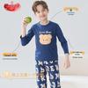 Langsha Boy's Pure Cotton Long Sleeve Pajama Set