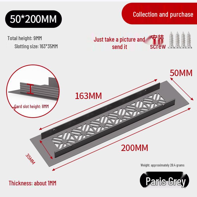 Küchenlüftungsgitterabdeckung aus Aluminium