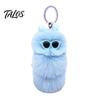 Caterpillar Bag Charms Plush Sunglasses Keychain, Stuffed Keyring Pendant for Decoration Keychain Bags & Car Keys, Decorative Backpack Purse Accessory