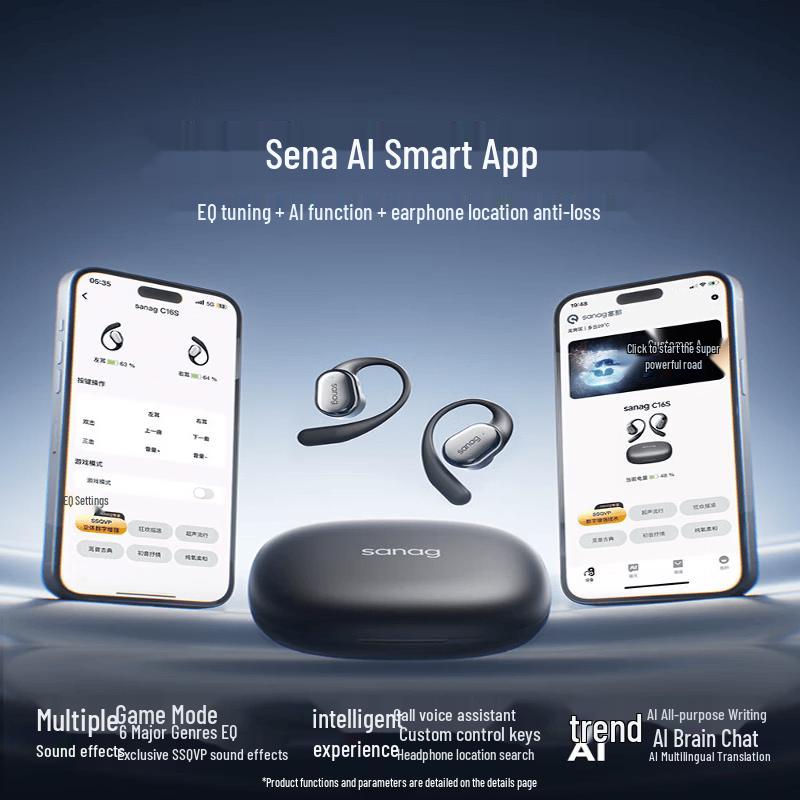SANAG C16S Bone Conduction Sport Earbuds