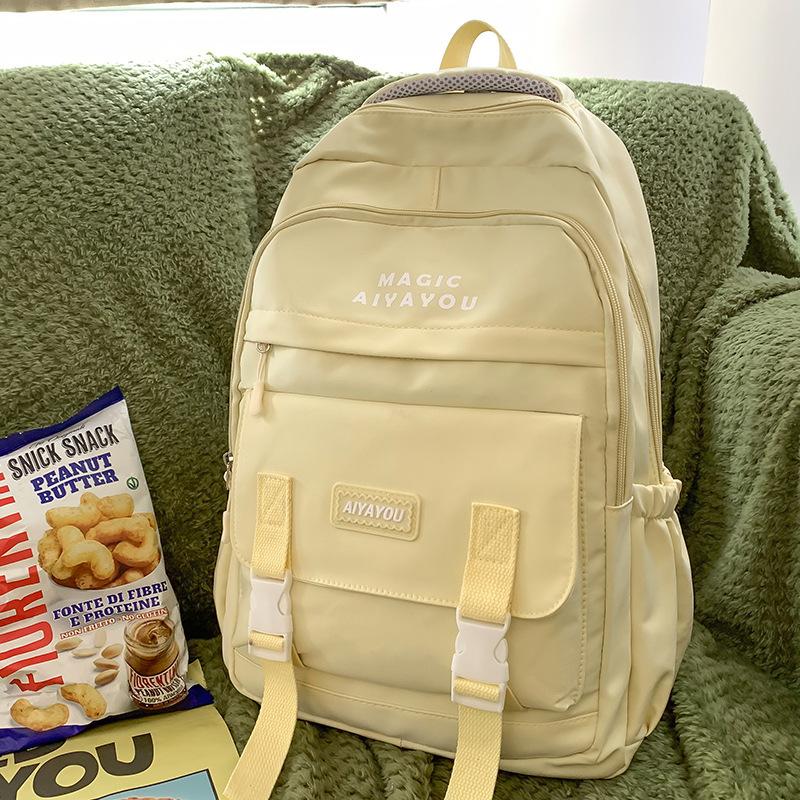 School bag Elementary school children Junior high school students High school students College students Girls fashion high-value backpack