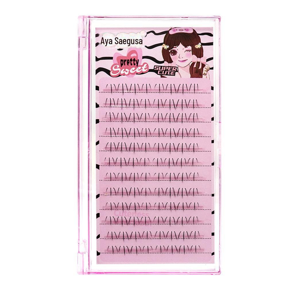 

Накладные ресницы «кошачий коготь» в корейском стиле — мягкие, прозрачные, одиночные, большой объем Kitten Claws Lower Eyelashes