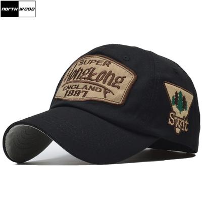 Northwood Hong Kong Letters Embroidery Cotton Snapback Cap Men Baseball Cap Women Dad Hat Hip Hop Caps For Adult