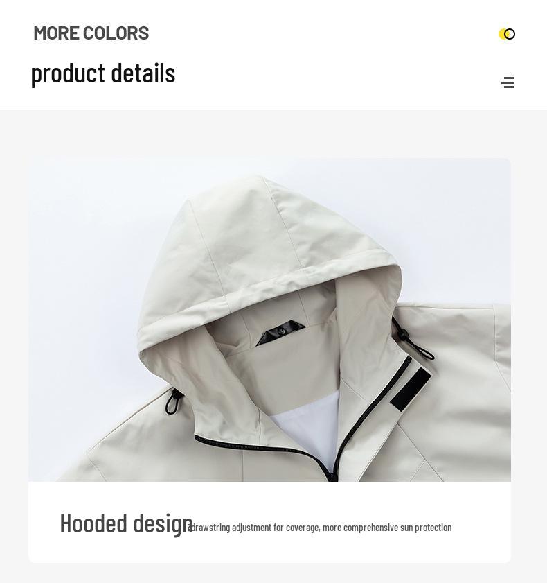 Men's Windproof Outdoor Shell Jacket - 2025 Autumn/Winter Thickened Cotton Casual Workwear Outerwear