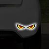 Devil Eye Motorcycle Sticker Front Body Side Decoration Waterproof Reflective Eye Sticker Rear Warning Sticker