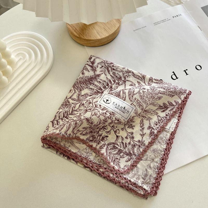 Women Scarves Cotton Handkerchief Fashion Headband Neck Scarfs 70cm