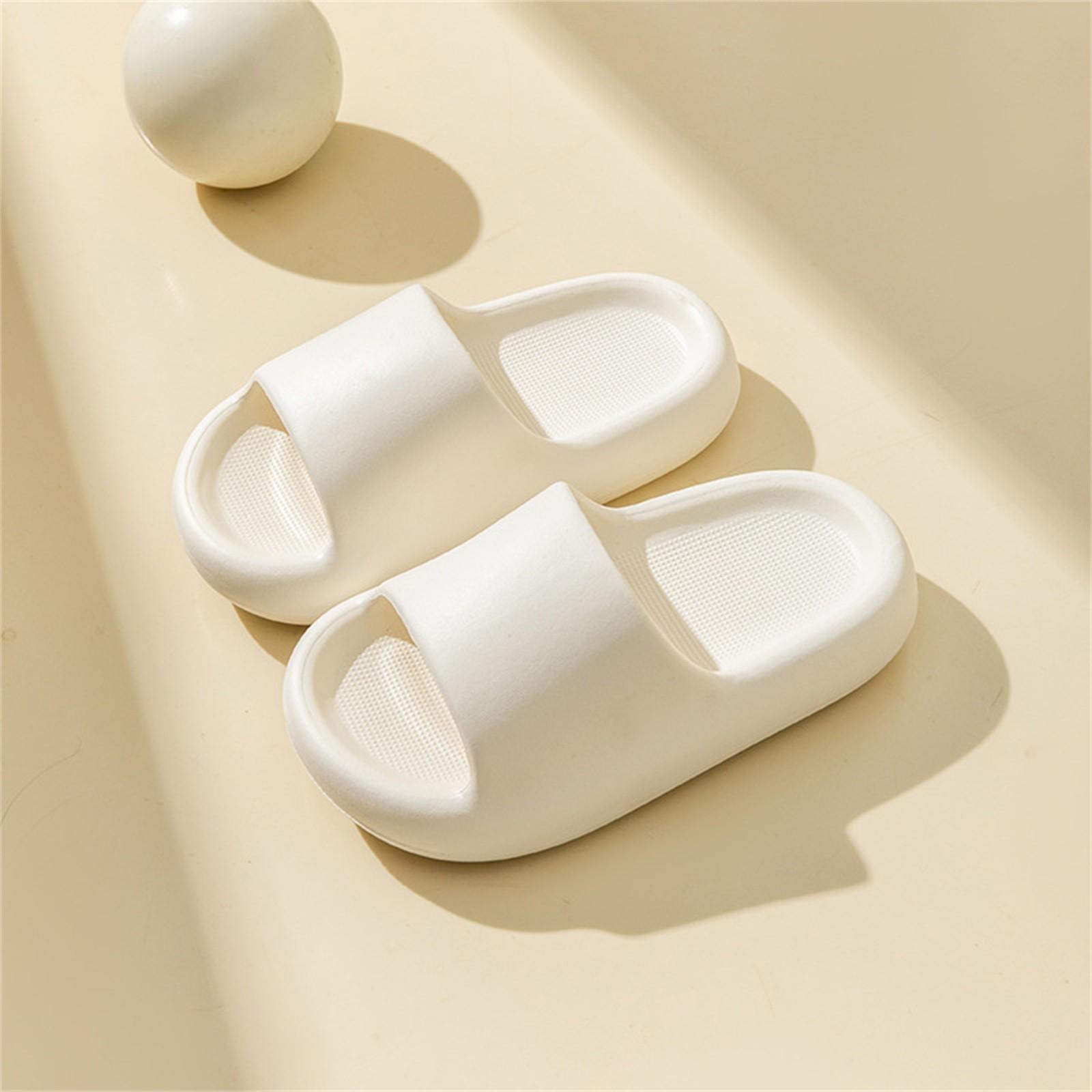 

Милая детская обувь для мужчин и женщин, легкие и мягкие подошвы, детские пляжные шлепанцы для дома и улицы 32 белый