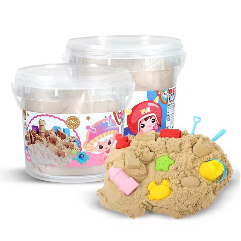 Non-Toxic Colored Kinetic Sand Refill - Safe for Children, Food-Grade Playground Toy