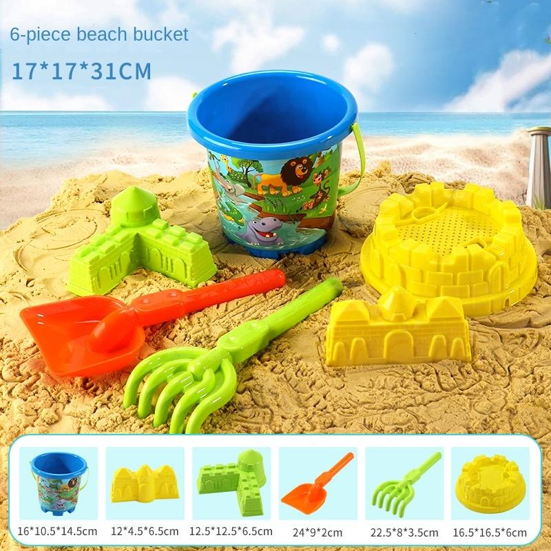 Children s beach toys, baby beach play, sand digging and earth digging tool set