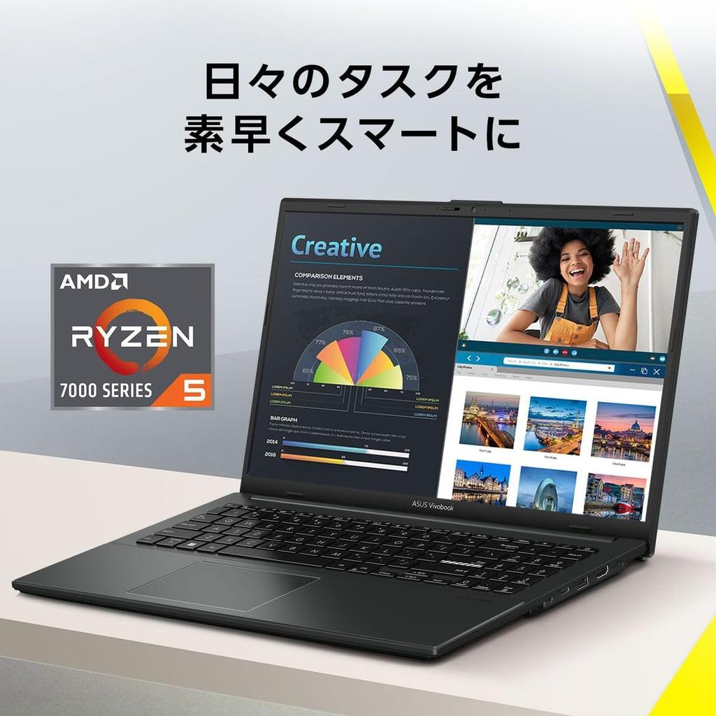 Vivobook Go 15 with FHD 256GB 8GB Office, SSD, RAM, 15.6-inch