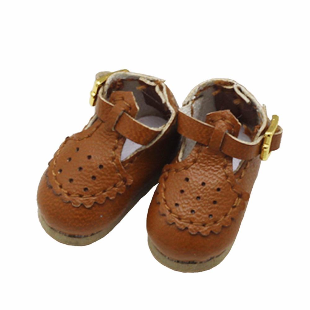 1 Pair T-Back 1/12 Bjd Doll Shoes Cute 1/12 Bjd Casual Shoes Obitsu 11 Doll Shoes  Children