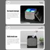 Folding Toilet Portable Outdoor Storage Box Car Toilet Bucket Collapsible Trash Can for Self-driving Travel Emergency Toilet