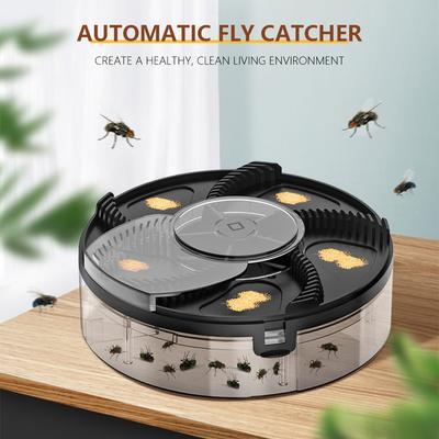 Automatic Pest Catcher USB Rechargeable Pest Catcher Device Automatic Flycatcher Home Kitchen Flytrap Quiet Indoor Insect Reject
