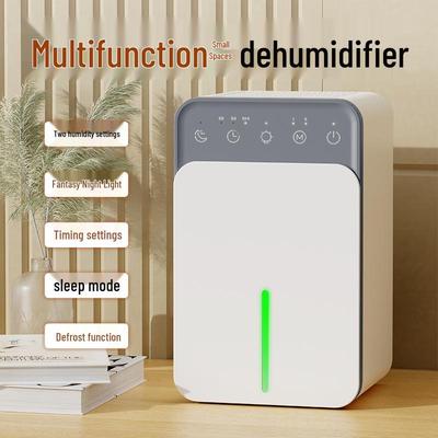 Compact Portable Household Dehumidifier for Bedroom Moisture Absorption and Air Drying