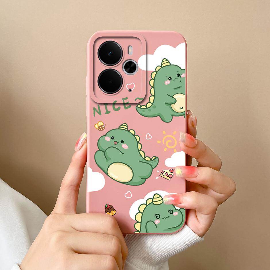 Trendy Floral Soft Silicone Case For Realme 14T 14 Pro Plus Lite 5G Protective Cover For Realme14T Realme14Pro Plus Lite Fundas
