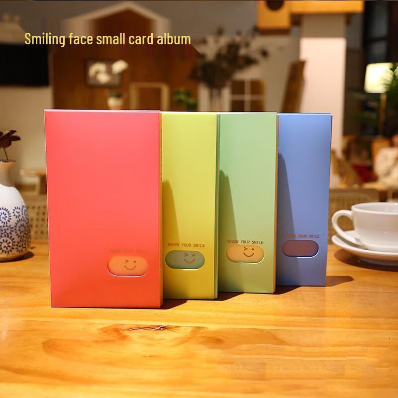 Smile Macaron 120-Card Instant Photo Album Set (5 Pcs)