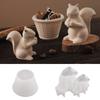 Reusable Silicone Squirrel Mold Unique Resin Creating Mold For DIY Enthusiasts Creating Resin, Plaster, And Wax Crafts