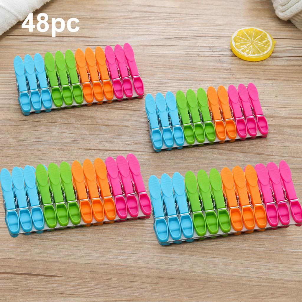 11-18 pz Mollette Colorate in Plastica Pinze per Stendere Antivento Pinzette per Vestiti Calzini Biancheria Intima Asciugamani Pinze Multiuso Organizzazione Casa