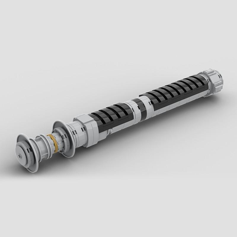 Model Space Movie Figures Weapon Lightsaber Hilt Sets Building Blocks Toys for Children Gift