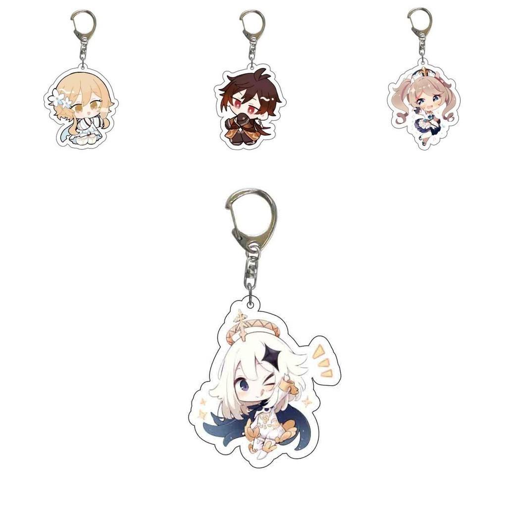 Premium Cartoon Keychain With Silicone And Alloy Material For Durability