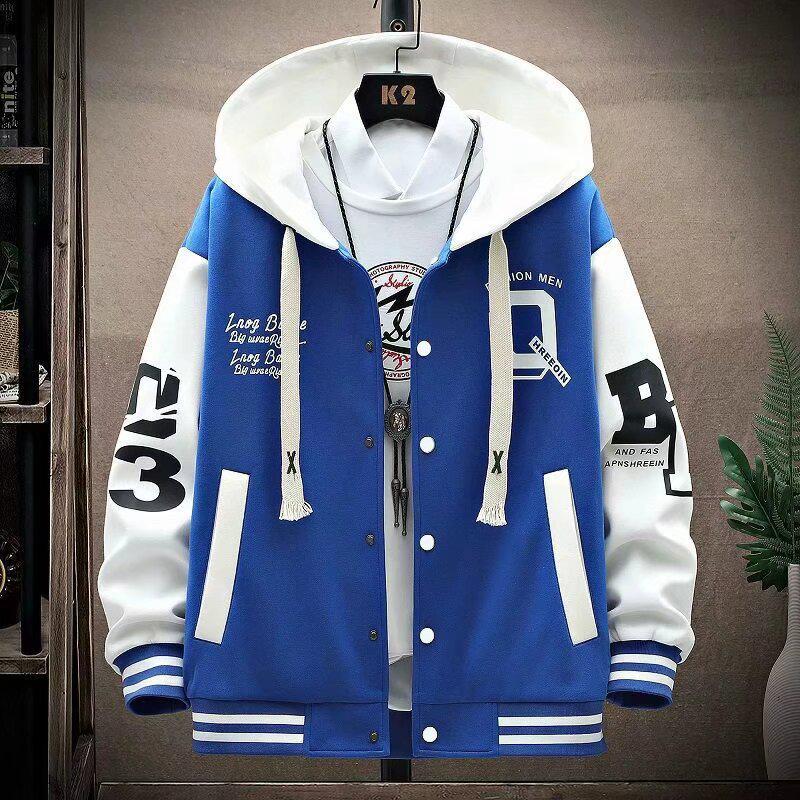 2025 Jungen Trendige Frühling & Herbst Collegejacke - Vielseitige & Stilvolle Teenager Oberbekleidung