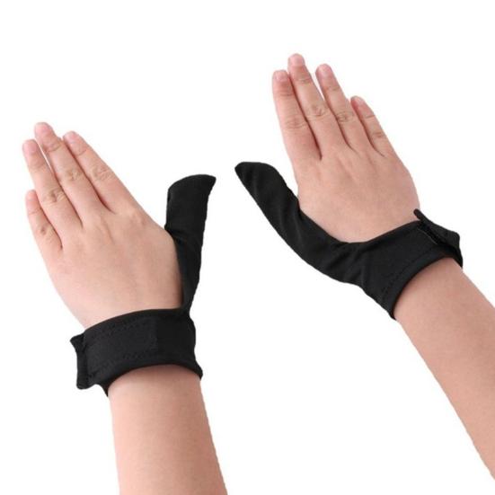 Bowlingový chránič palce pro dospělé pravá levá ruka úchop palce stabilizátor nastavitelná bowlingová ponožka na palec elastická bowlingová rukavice pro bowlingovou kouli