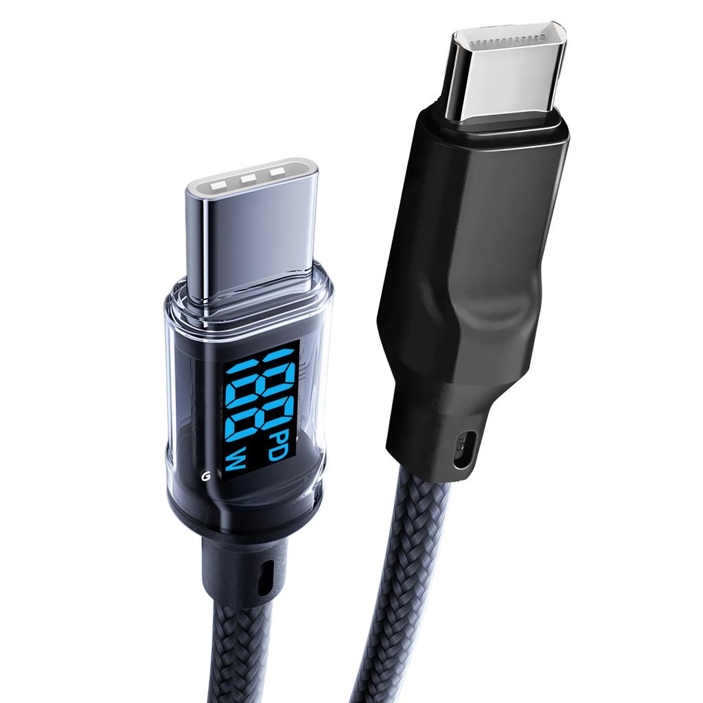 240W USB Type C To USB C Cable PD 3.1 Fast Charging Charger Wire For iPhone 15 Pro max Xiaomi Samsung