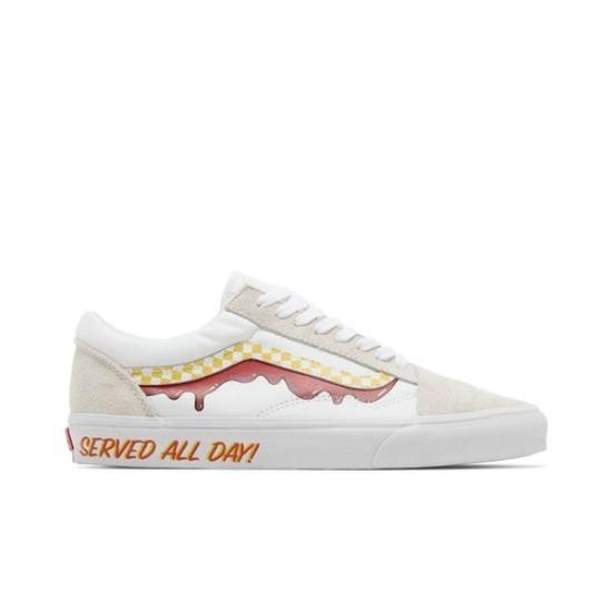 

Vans Old Skool Van Doren Special VN0A5KRSW00 Мужская обувь EU 35 белый/красный