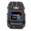 W2021 1.8 Inch Senior Cell Phone 5800mAh Mini Three Proof Mobile Phone with Large Horn for Elderly Black