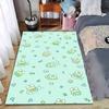 Cute Frog Pattern Carpet for Kids Room or Playroom Decor Suitable for Use As an Anti-slip for Living Room Bedroom Sofas