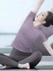 2025 Women's Yoga Clothing Set: Stylish Short Sleeve Top & Running Outerwear for Pilates & Fitness