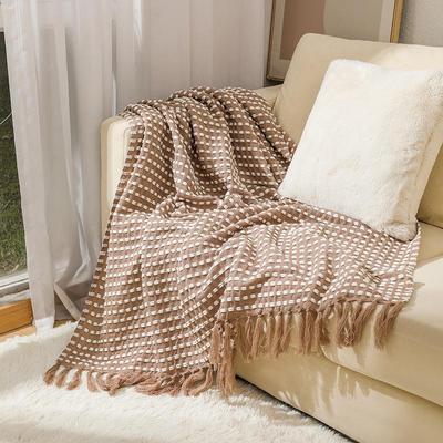 Chenille Knitted Summer Sofa and Air Conditioning Blanket