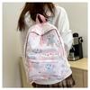 Schoolbag1011 school season summer new high print baby elephant pattern casual fashion backpack