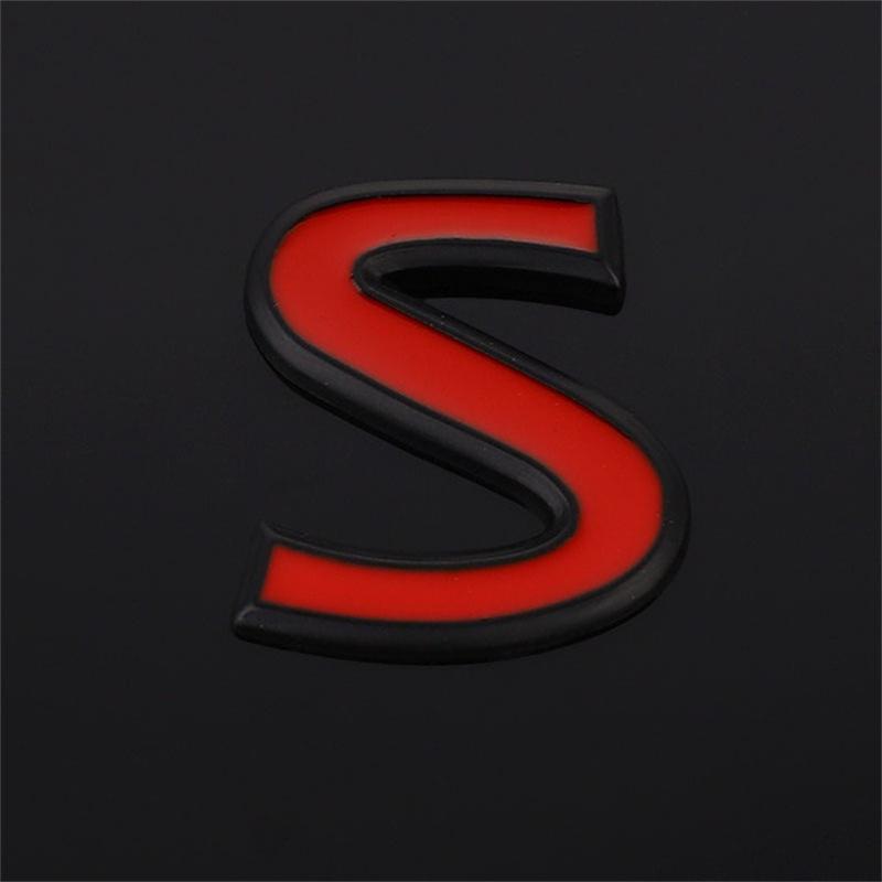 

S эмблема автомобиля значок автомобиля наклейка задний багажник крыло наклейка для I1nfiniti Q50 Q50L Q30 Q70 style 1