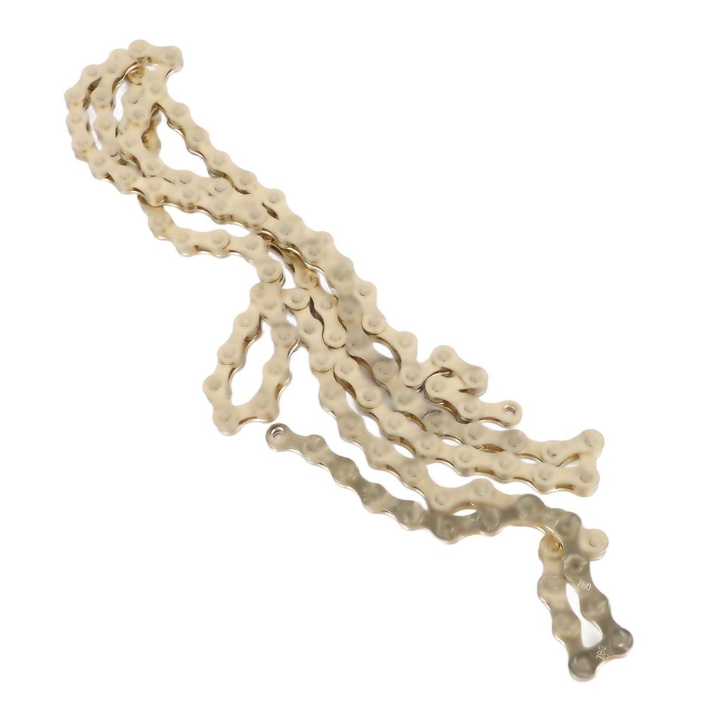 Bike Chain 6 7 8 Speed Rust Proof Electroplated with Connecting Buckle Bicycle Chain for Mountain