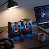 Computer Usb Speaker With 3.5mm Audio Jack For Home Office And Desktop Use