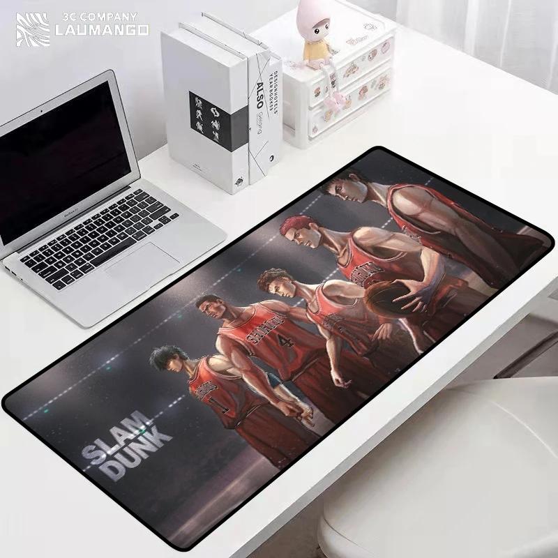 

Disney Slam Dunk Mousepad Gamer Non-slip Large Mouse Pad Gaming Laptop Deskmat Accessories Keyboard Cabinet Mause Mat 30x60cm