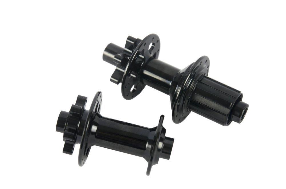 SUPERTEAM Carbon Fiber Road Disc Brake Wheelset 50mm Clincher Wheel 25mm Width Type Front Rear (Six-Bolt, Thru-Axle 12100mm 12142mm)